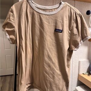 Patagonia Women's Tan Short Sleeve Tee